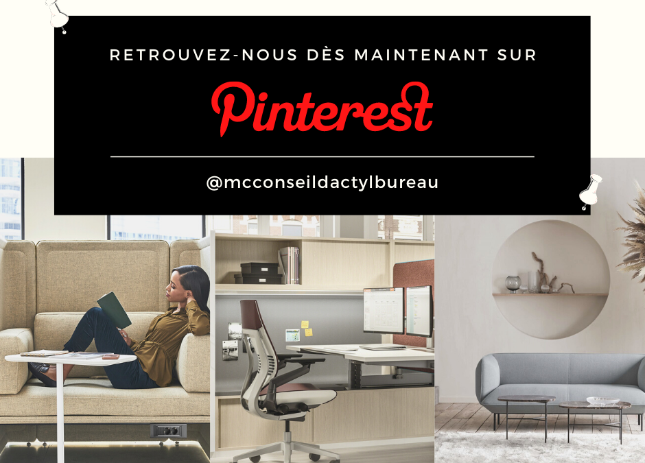 DÉCOUVREZ NOTRE COMPTE PINTEREST